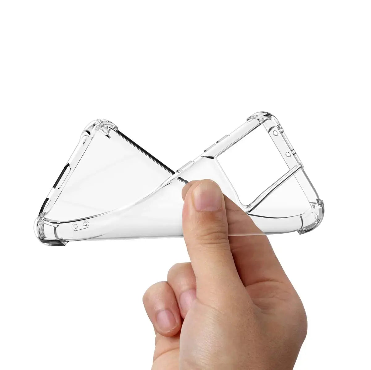 Galaxy A11 A12 A32 A42 S20 FE 5G S9 S21 S21+ S21 FE 5G Note 9 20 Ultra Case, Samsung Galaxy Clear Phone Cases,  Crystal Transparent Clear Flexible Shock Absorption Bumper Soft TPU Cover