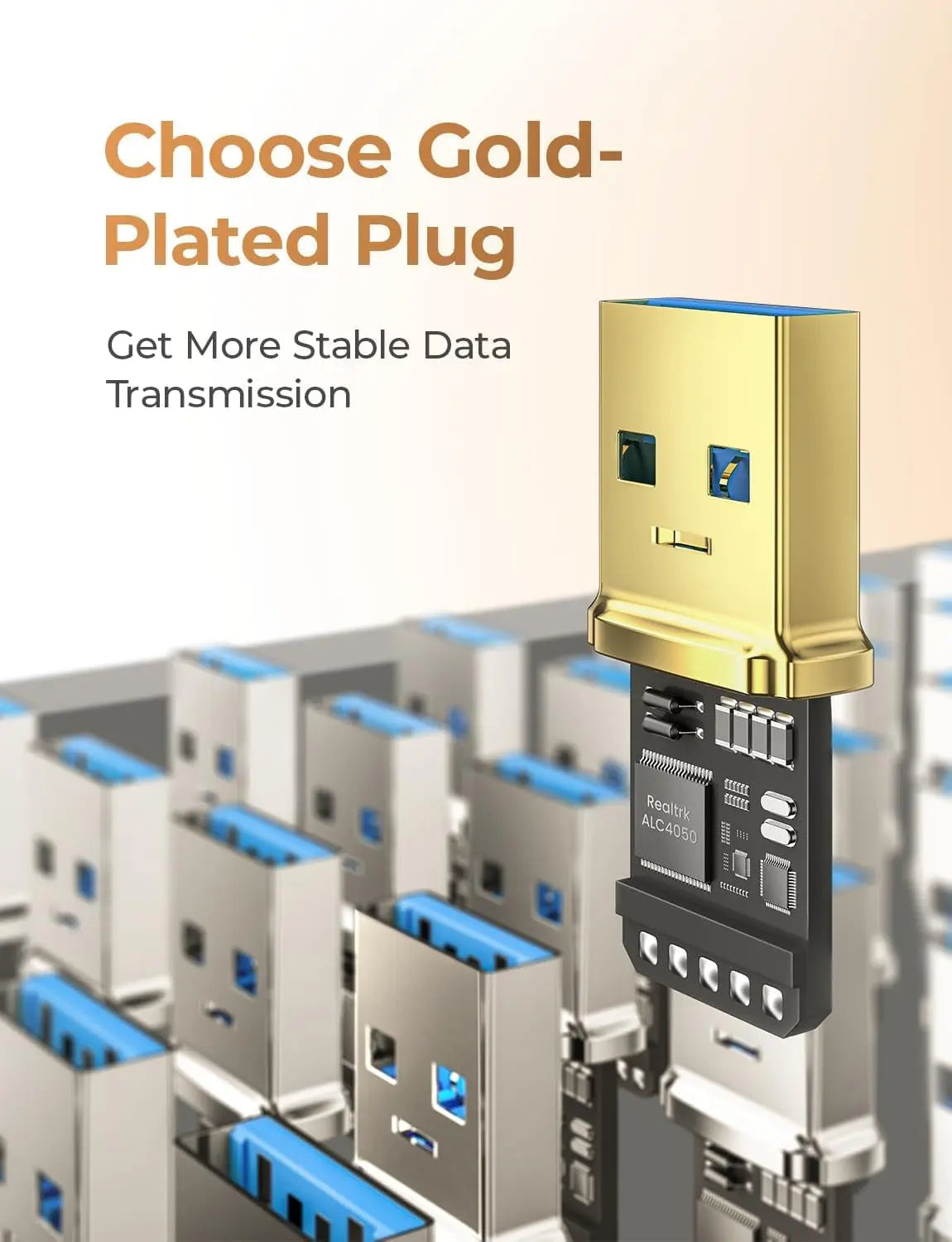 USB Extension Cable,Usb Extender,Usb 3.0 Extension Cable, Male to Female Cord High Data Transfer Compatible with Webcam,Usbkeyboard,Flash Drive,Hard Drive,Printer,10Ft,Grey