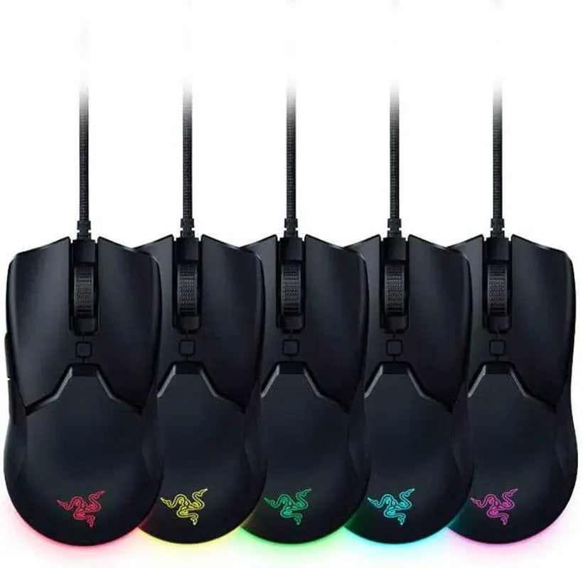 Viper Mini Ultralight Gaming Mouse: Fastest Gaming Switches - 8500 DPI Optical Sensor - Chroma RGB Underglow Lighting - 6 Programmable Buttons - Drag-Free Cord - Classic Black