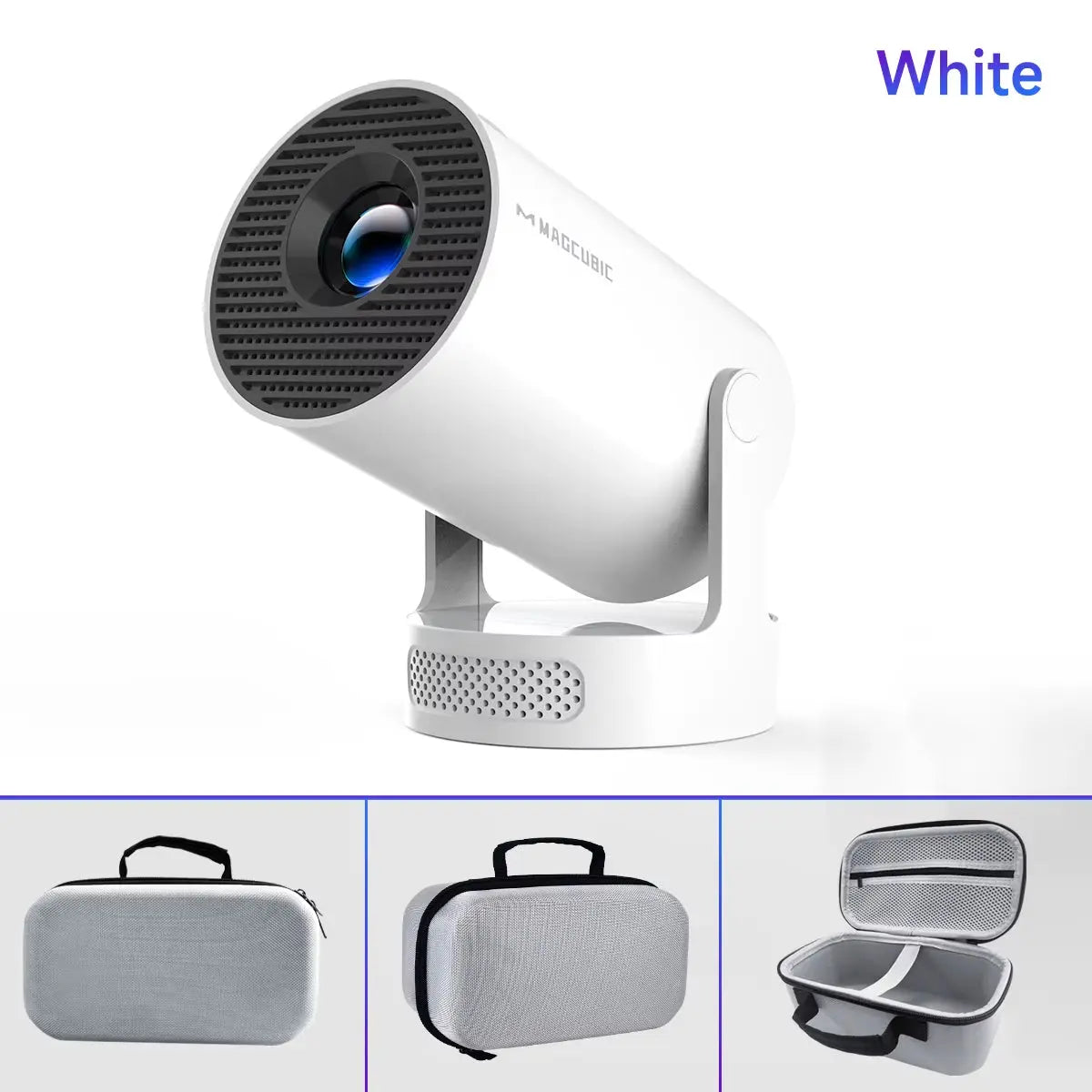 Projector Android 11 4K 1280*720P HY300 Pro + Dual Wifi 290ANSI 180°Flexible BT5.0 Cinema Outdoor Portable Projector