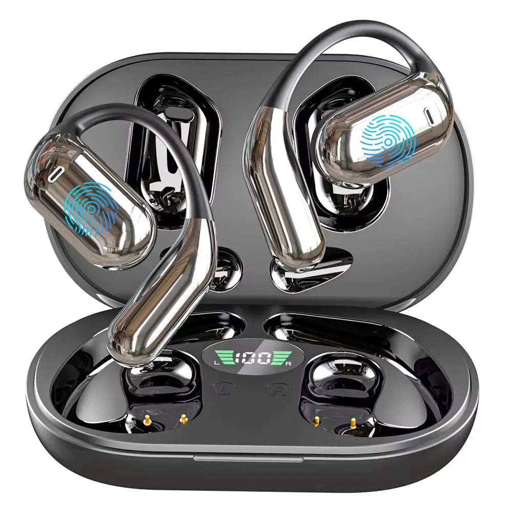 3-In-1 AI Translator Earbuds 144 Languages Noise Cancelling Bluetooth 5.3 Headset Instant Translator Smart Voice Real Time 